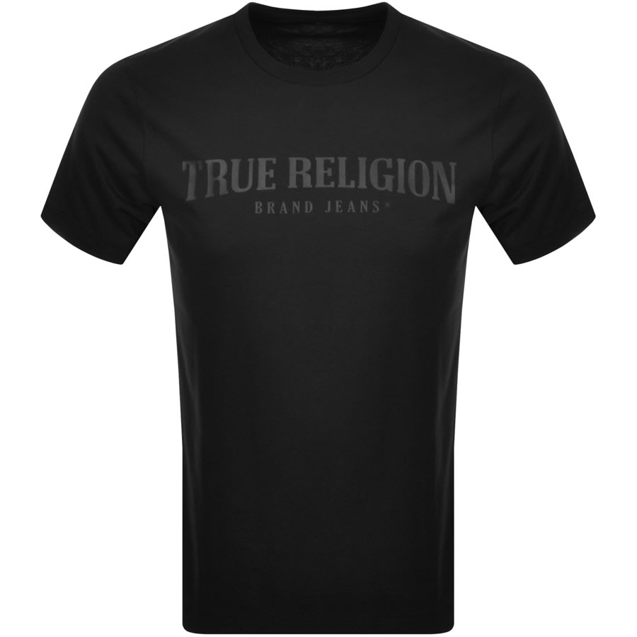 Alternative Image for ProductTrue Religion Arch Logo T Shirt Black1